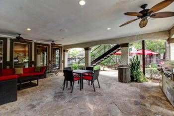 Covered patio